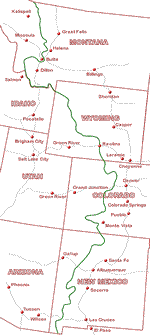 Continental Divide:  The USDA does not permit the transport of Monarch Butterflies across the Continental Divide.