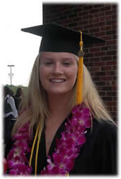 A graduation is a wonderful event to release butterflies.